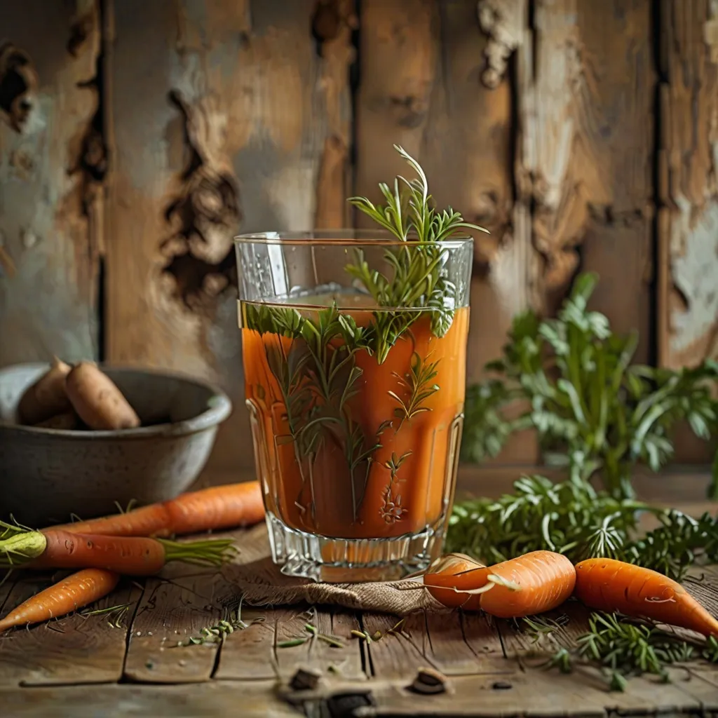 Picie soku z marchwi – efekty, które warto poznać