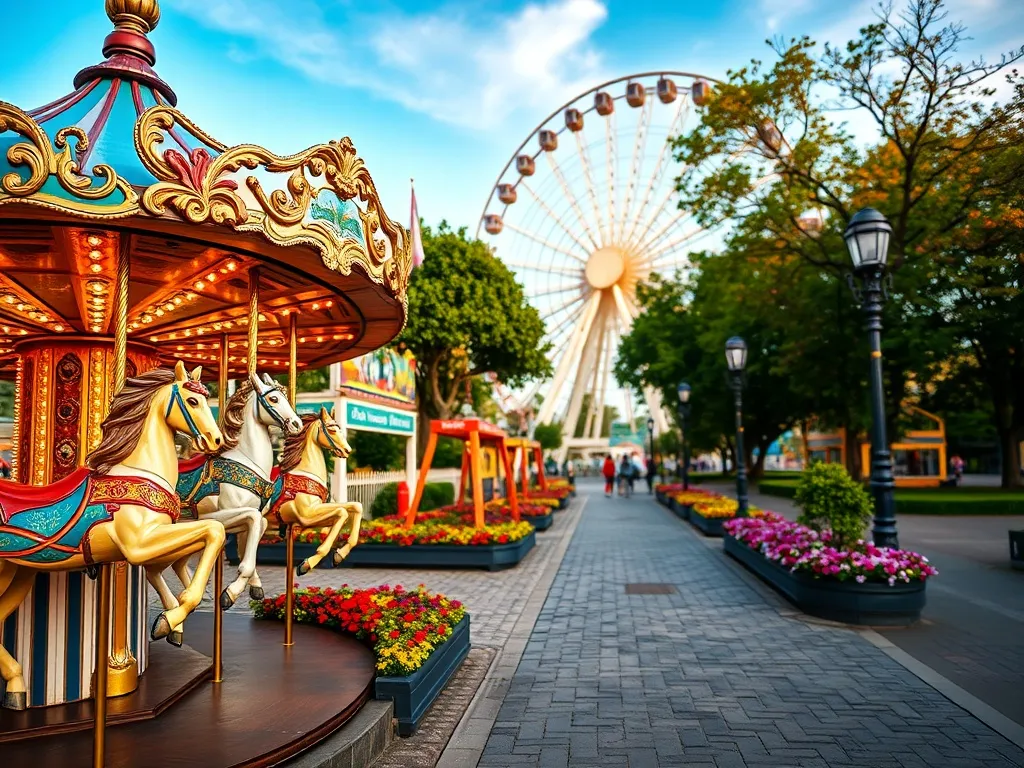 Najpiękniejsze parki rozrywki w Europie na wycieczkę